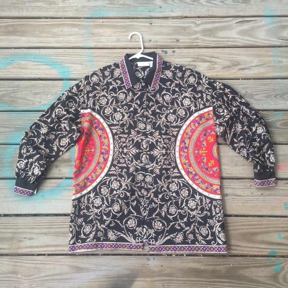 Liz Claiborne Print Blouse